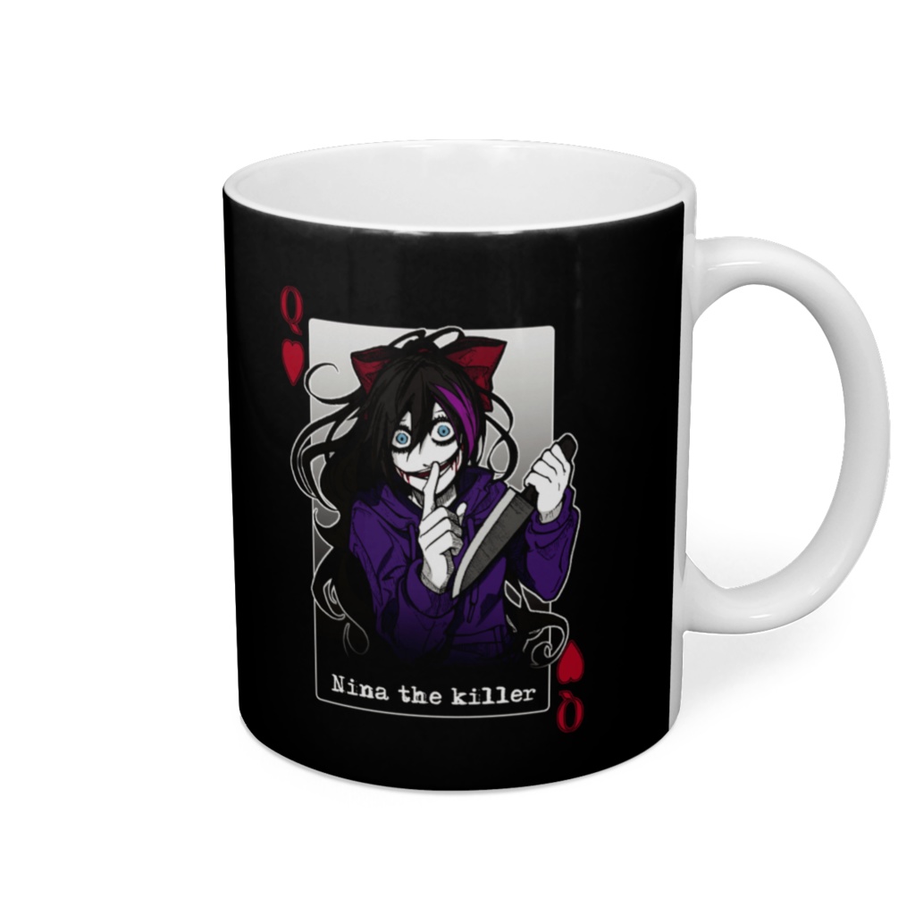 Creepy cards Mug : ver. Nina