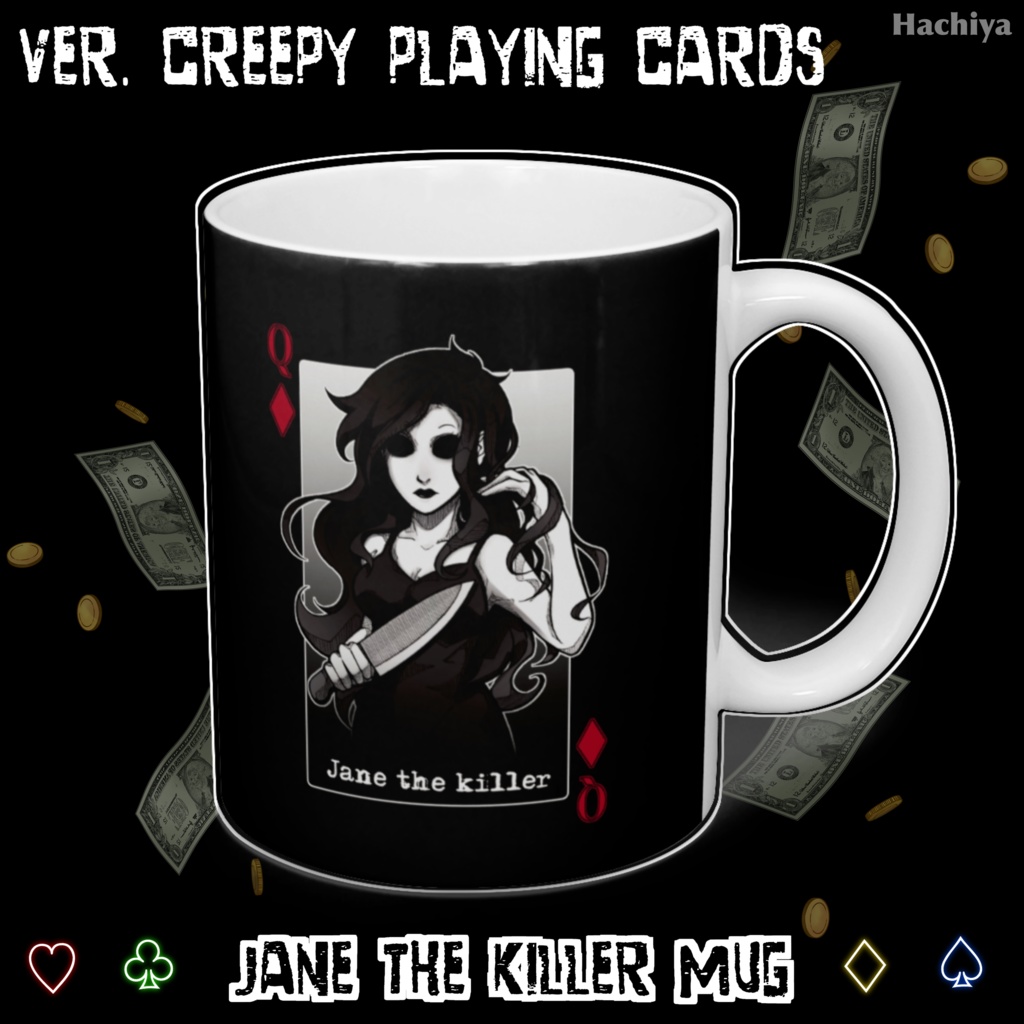 Creepy cards Mug : ver. Jane