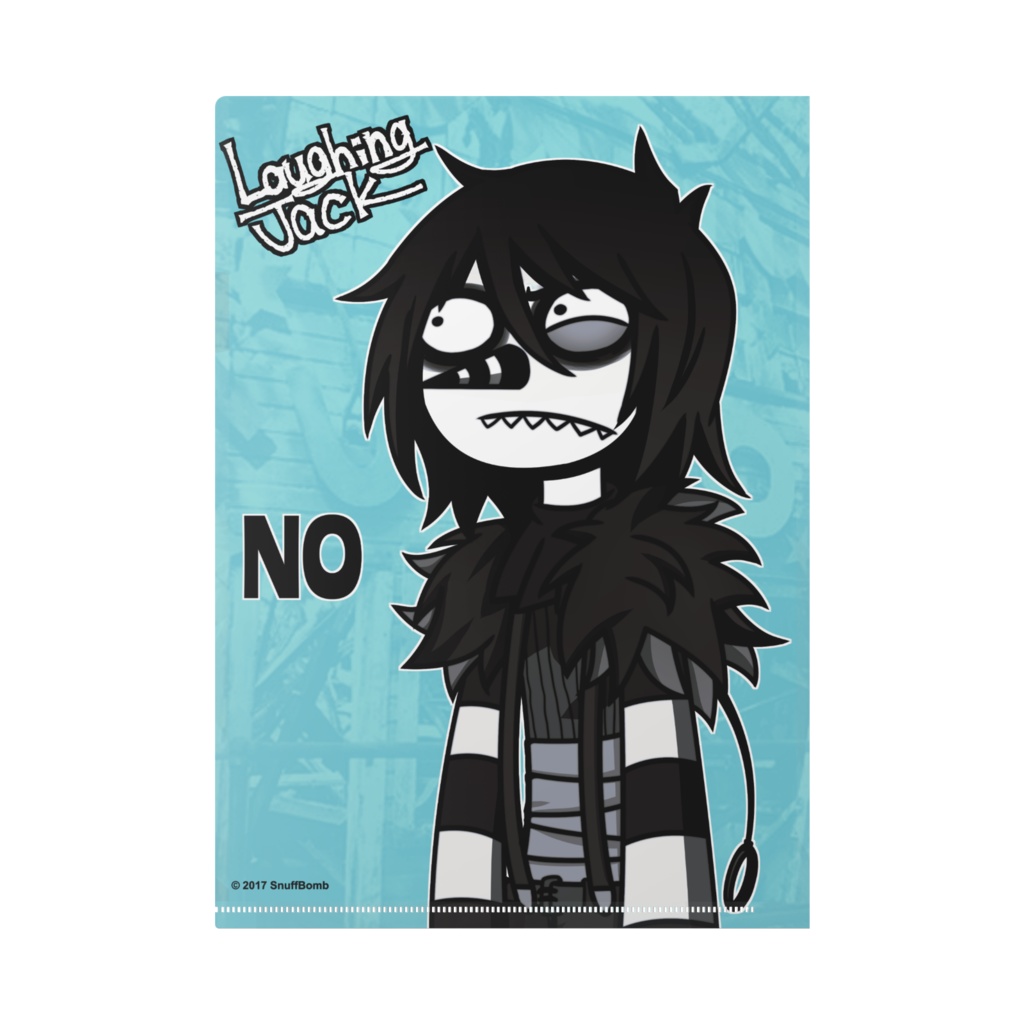 Laughing Jack : Clear file folder