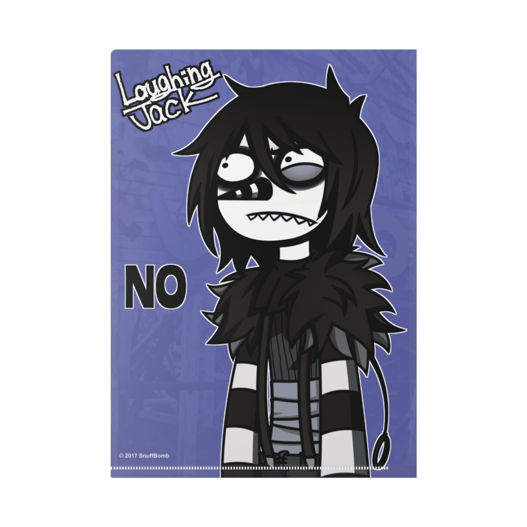 Laughing Jack : Clear file folder