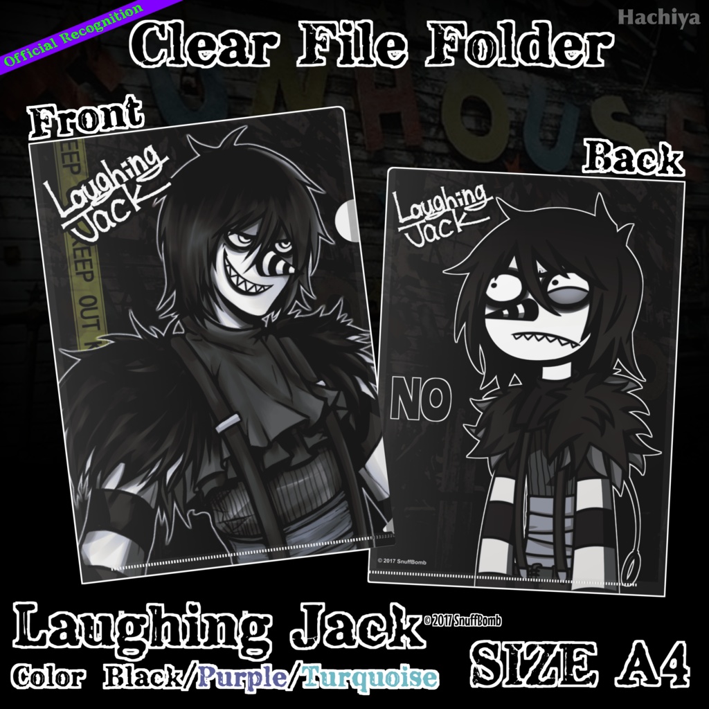 Laughing Jack : Clear file folder