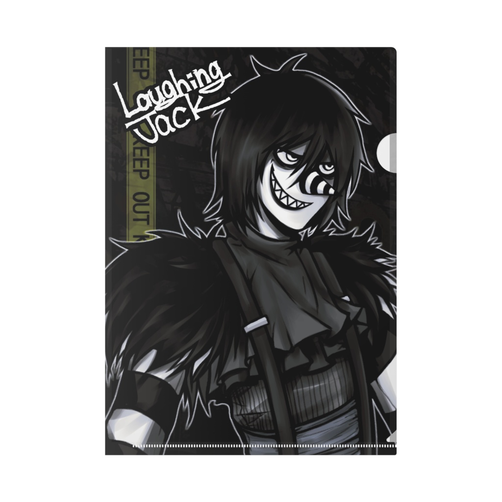 Laughing Jack : Clear file folder