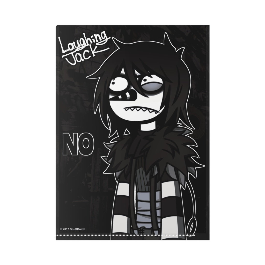 Laughing Jack : Clear file folder