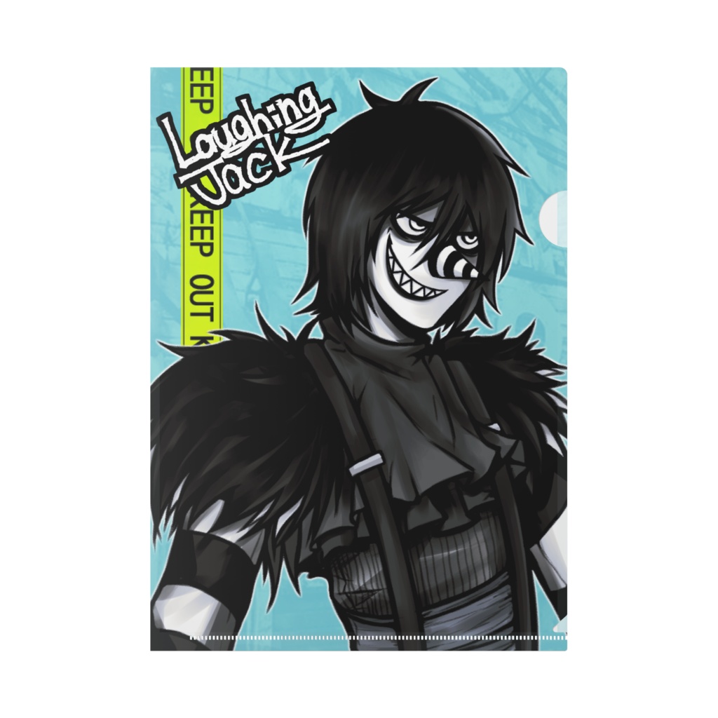 Laughing Jack : Clear file folder