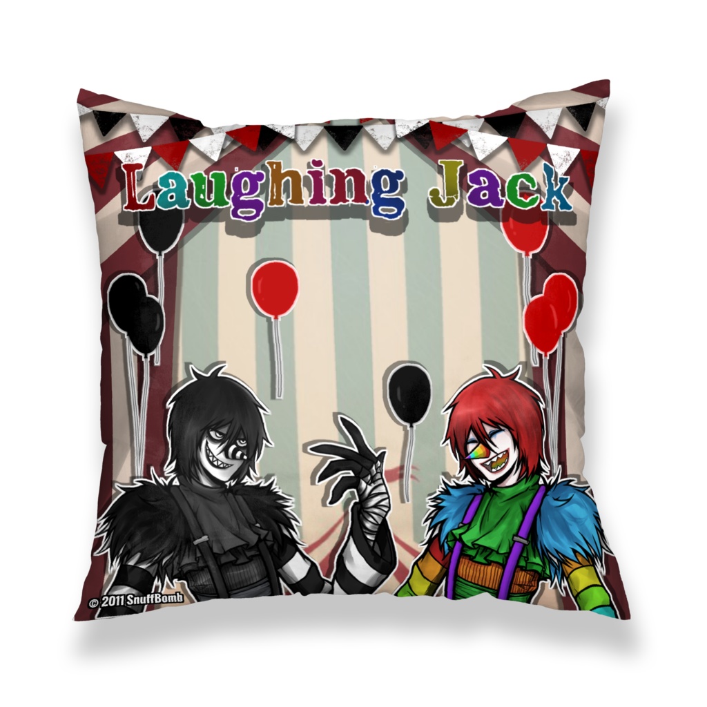 Laughing Jack : Cushion Cover (A)