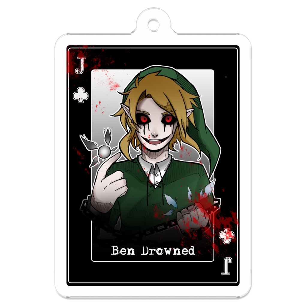creepy cards : Ben Drowned