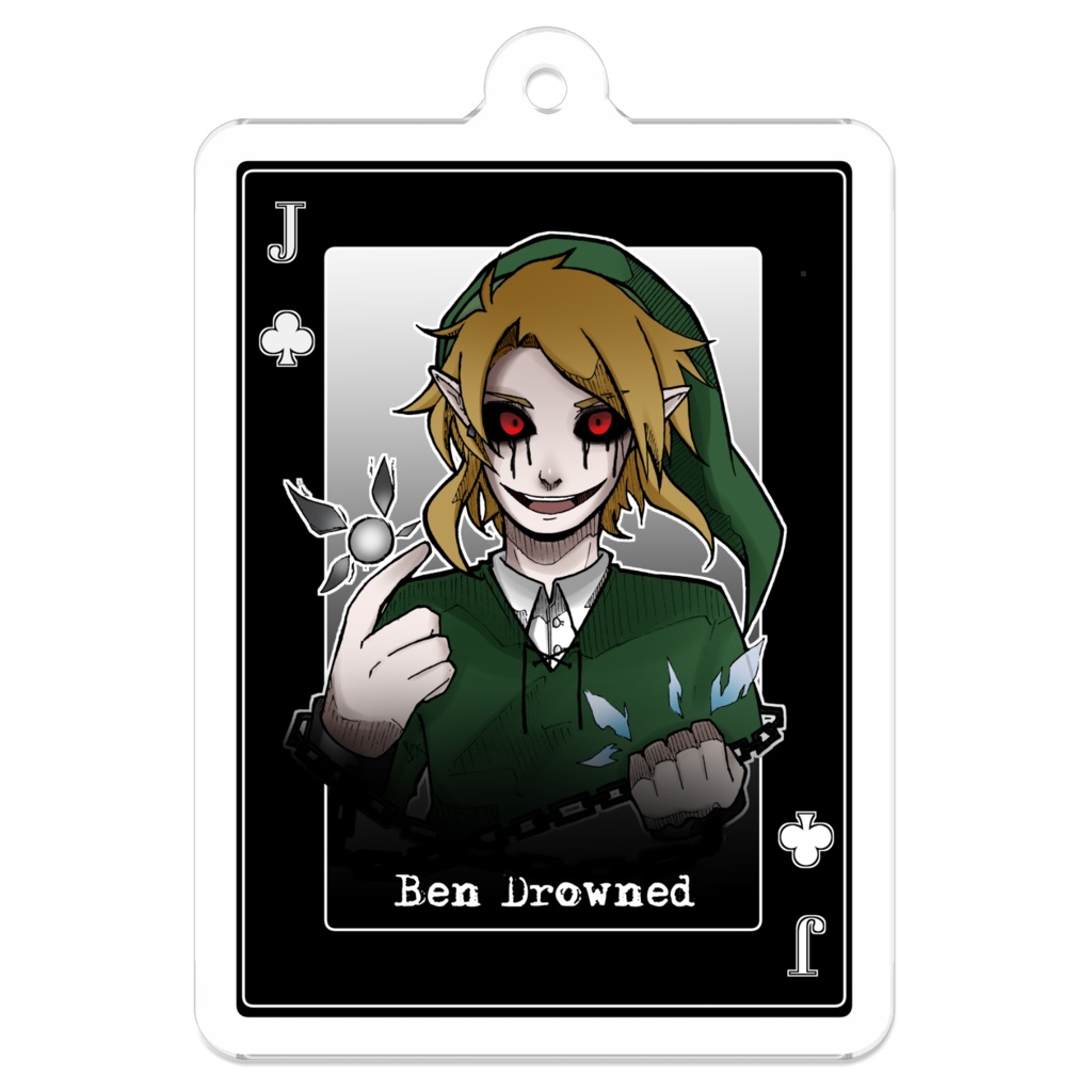 creepy cards : Ben Drowned