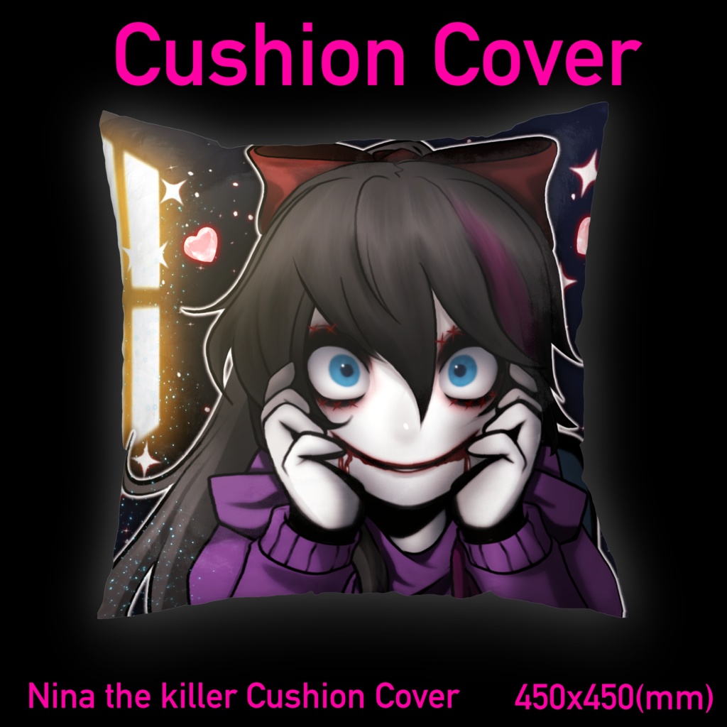 Nina the killer Cushion Cover
