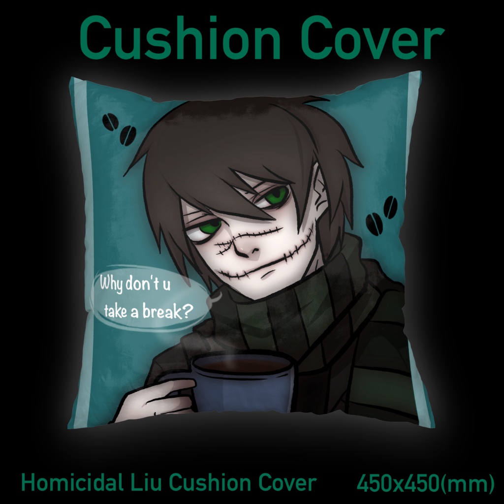 Homicidal Liu Cushion Cover