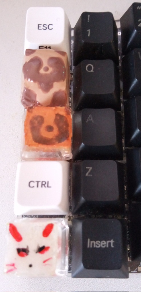 たぬキーキャップ[受注生産]