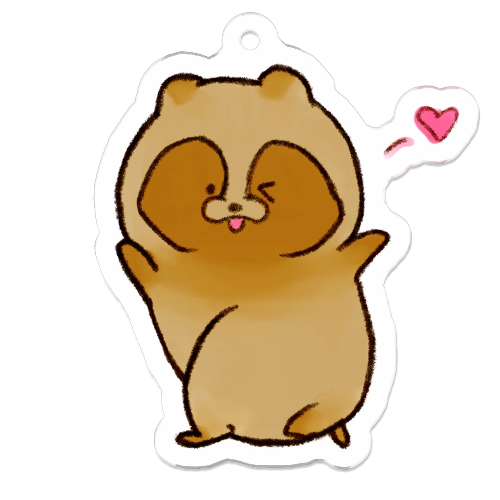 たぬたぬキメポーズ