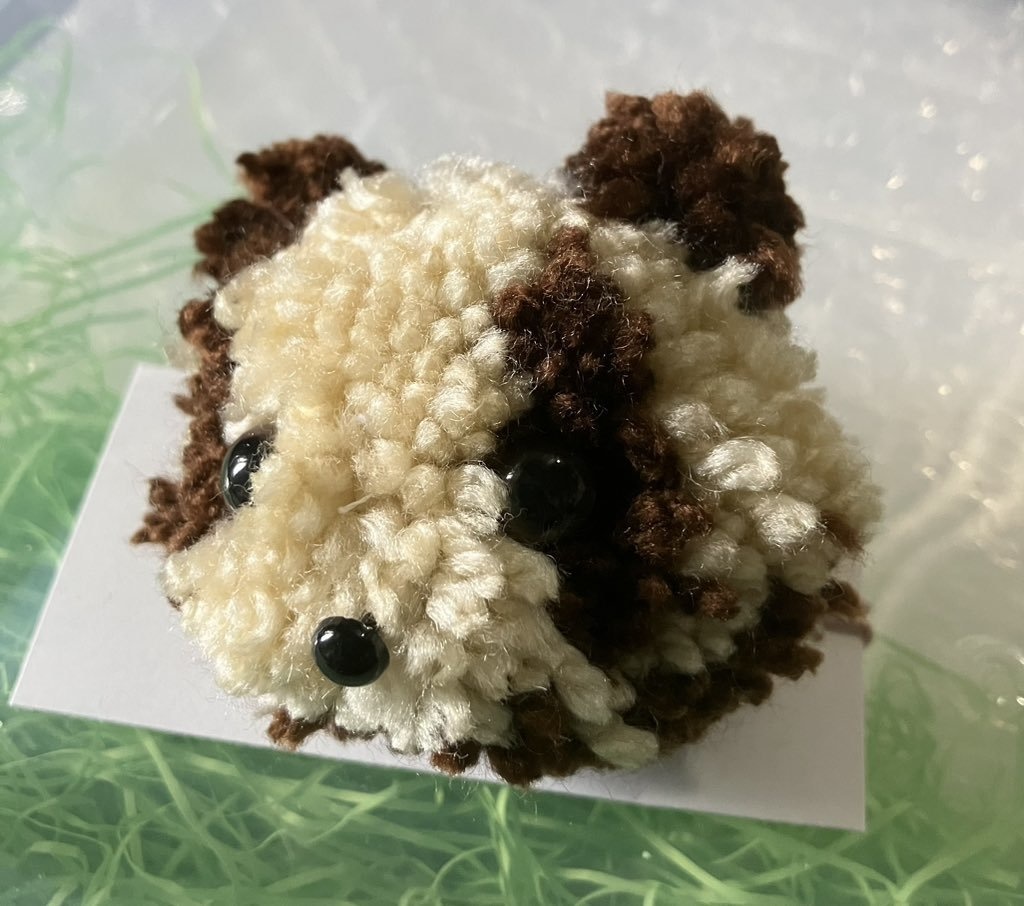 【もふもふブローチシリーズ】たぬきさん ほか