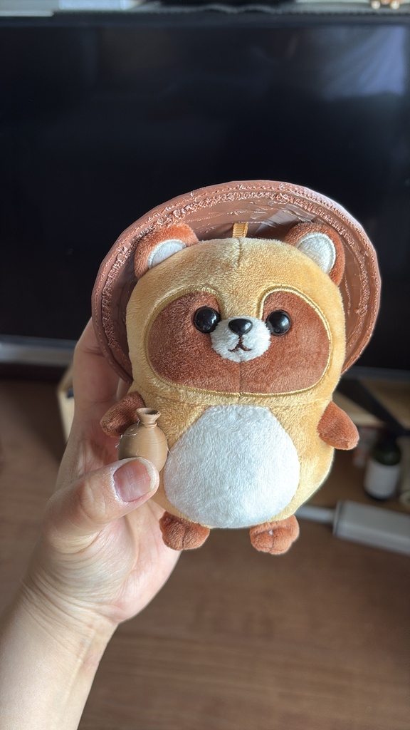 ぽやっとたぬきさんマスコット