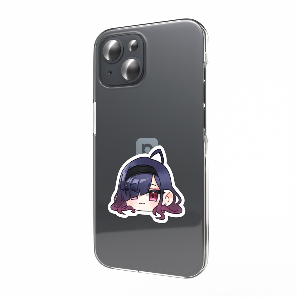 デフォルメデザインスマホステッカー(💤様)