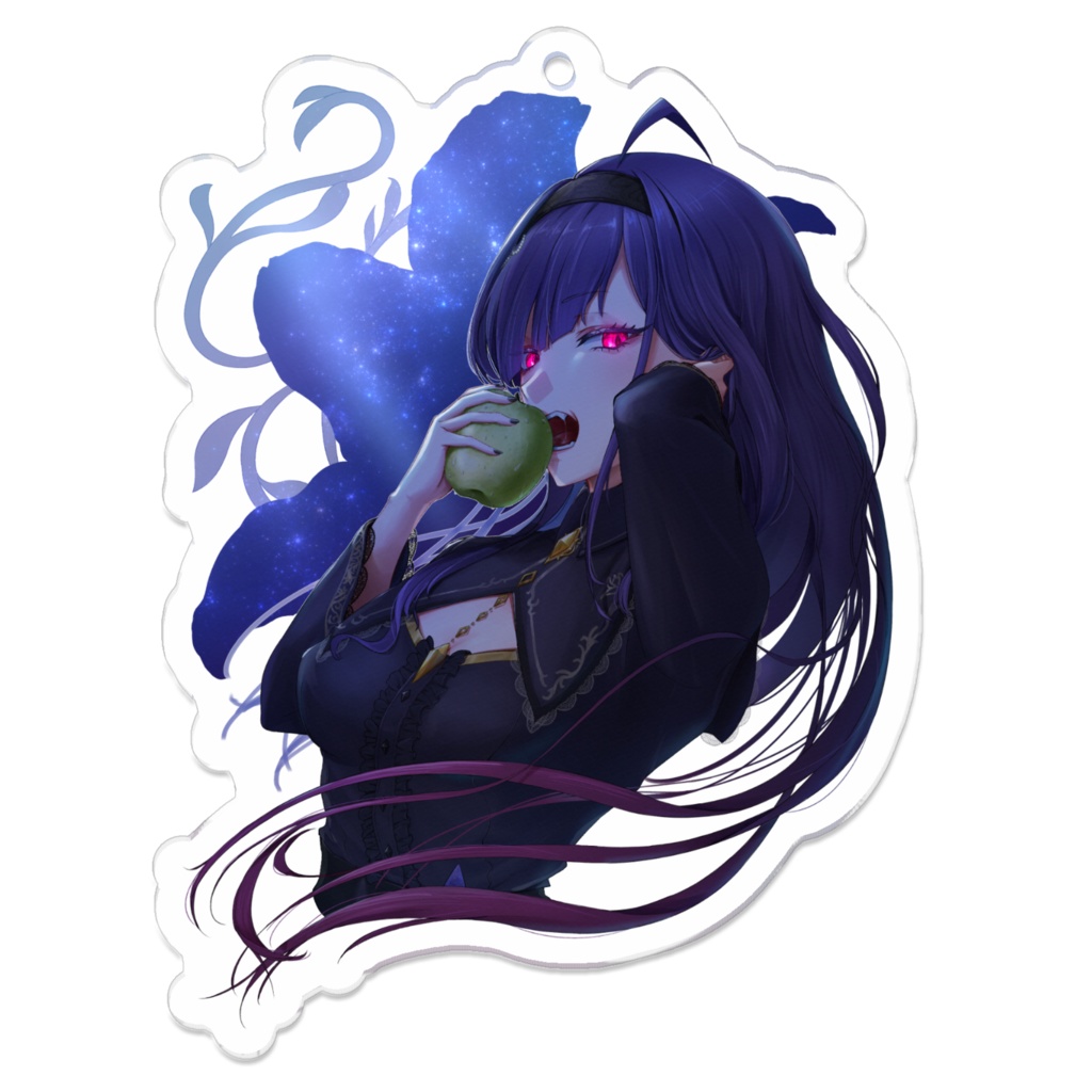 Scentlyコラボデザインアクリルキーホルダー(夜泉硝子様)