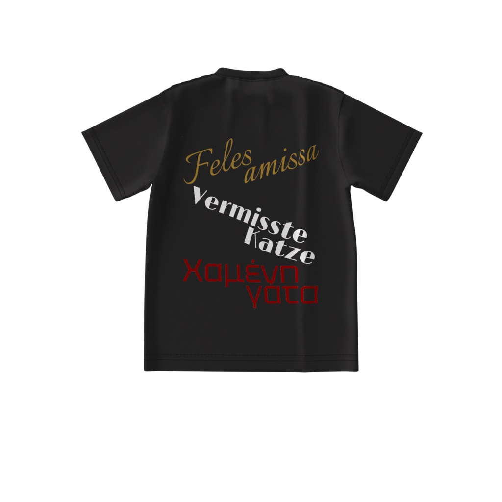ScentlyコラボデザインビッグシルエットTシャツ(夜泉硝子様)
