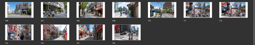 2020年新型コロナの街並み(写真素材集・東京都 原宿・表参道エリア)