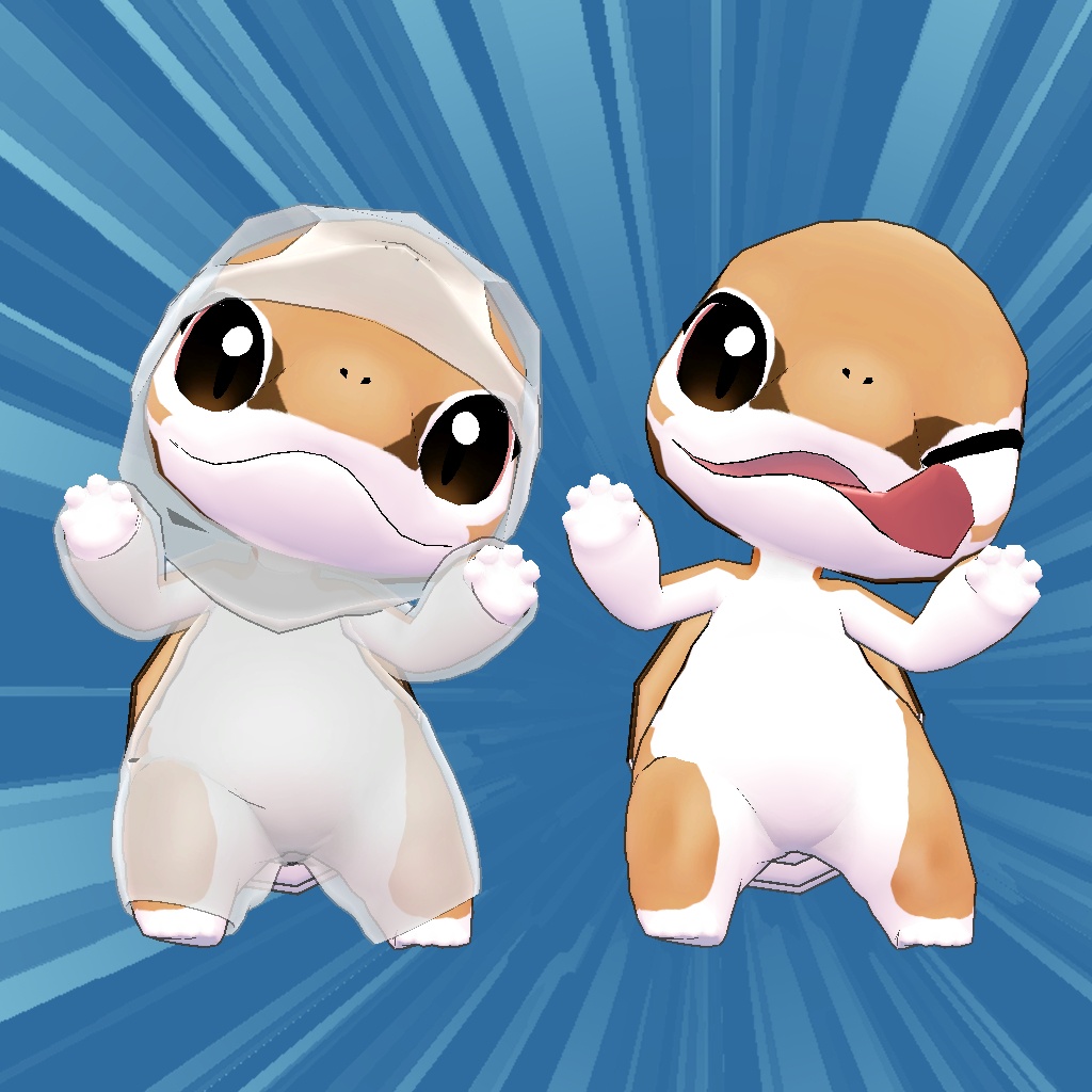 オリジナル3Dモデルデータ【ダッピー】