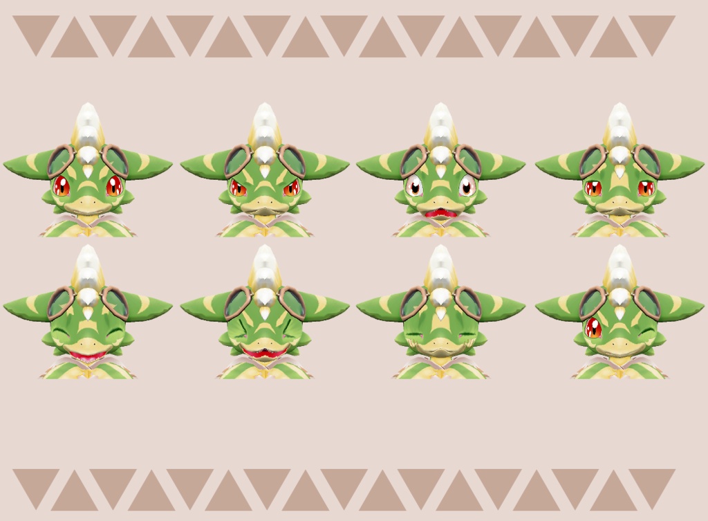 オリジナル3Dモデルデータ【ベリル】