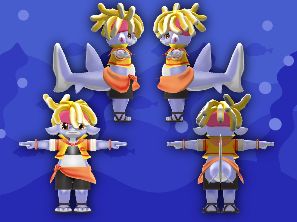 オリジナル3Dモデルデータ【クルント】