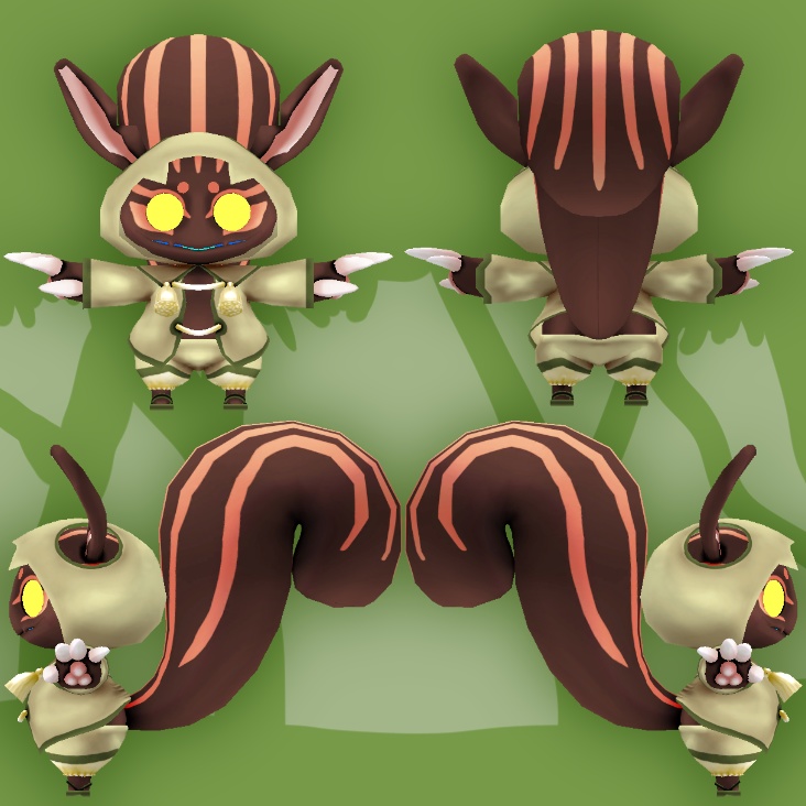 オリジナル3Dモデルデータ【コニス】