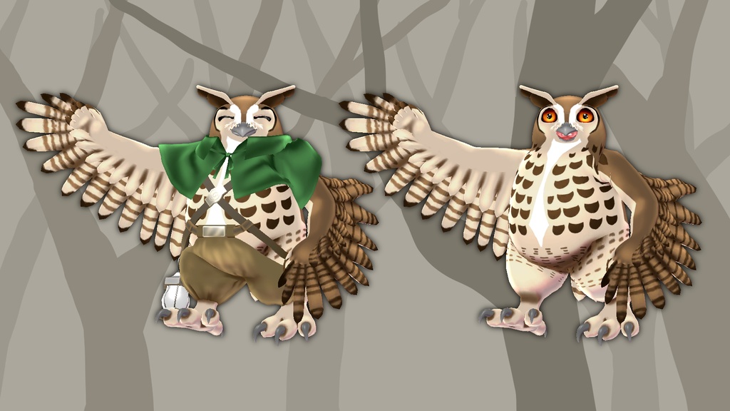 オリジナル3Dモデルデータ【ウラビ】