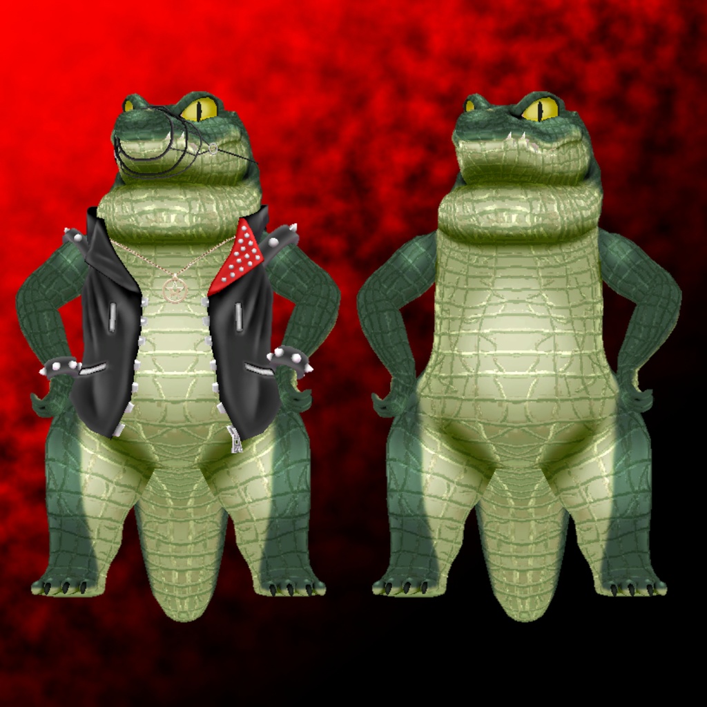 オリジナル3Dモデルデータ【キバ】