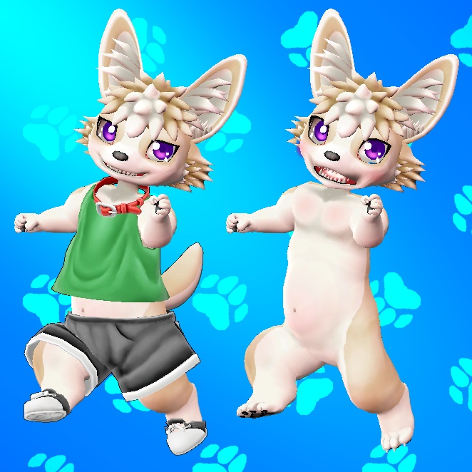 オリジナル3Dモデルデータ【オキ】