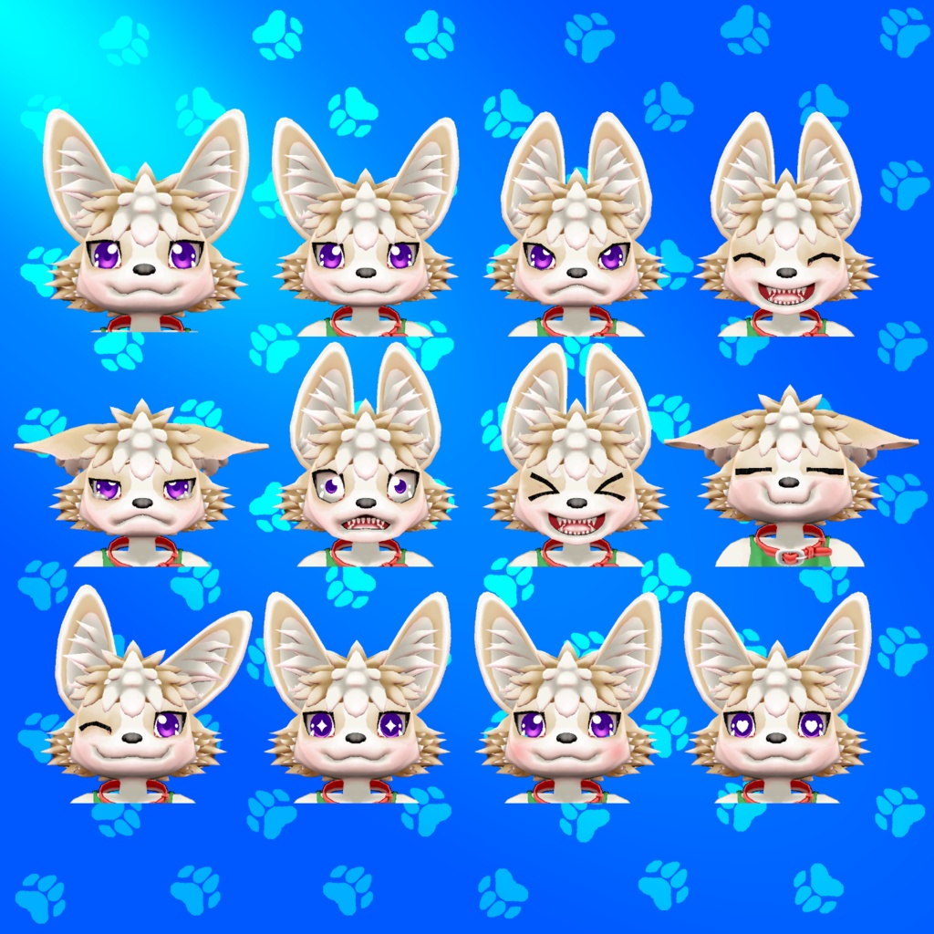 オリジナル3Dモデルデータ【オキ】