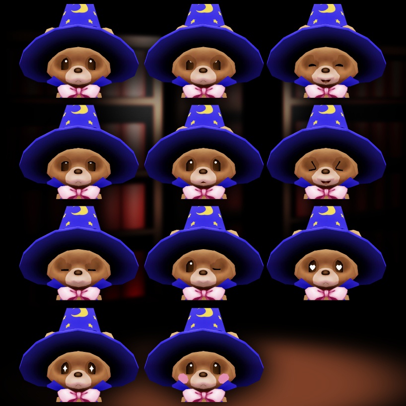 オリジナル3Dモデルデータ【マジクマ】