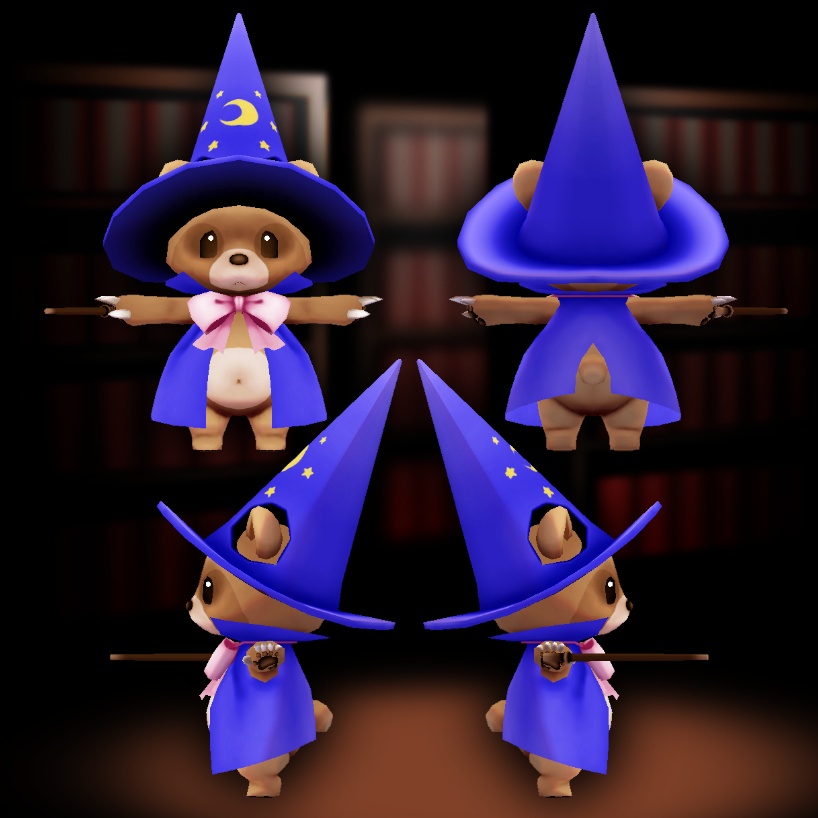 オリジナル3Dモデルデータ【マジクマ】