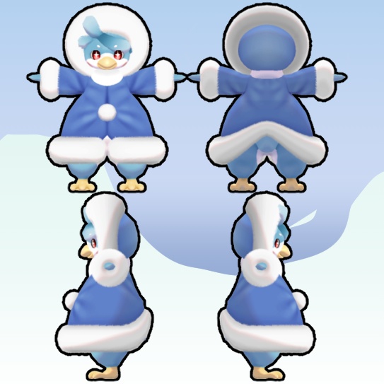 オリジナル3Dモデルデータ【コリオ】