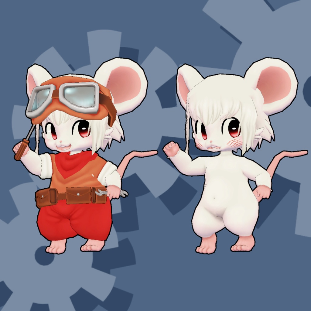 オリジナル3Dモデルデータ【ネジ】