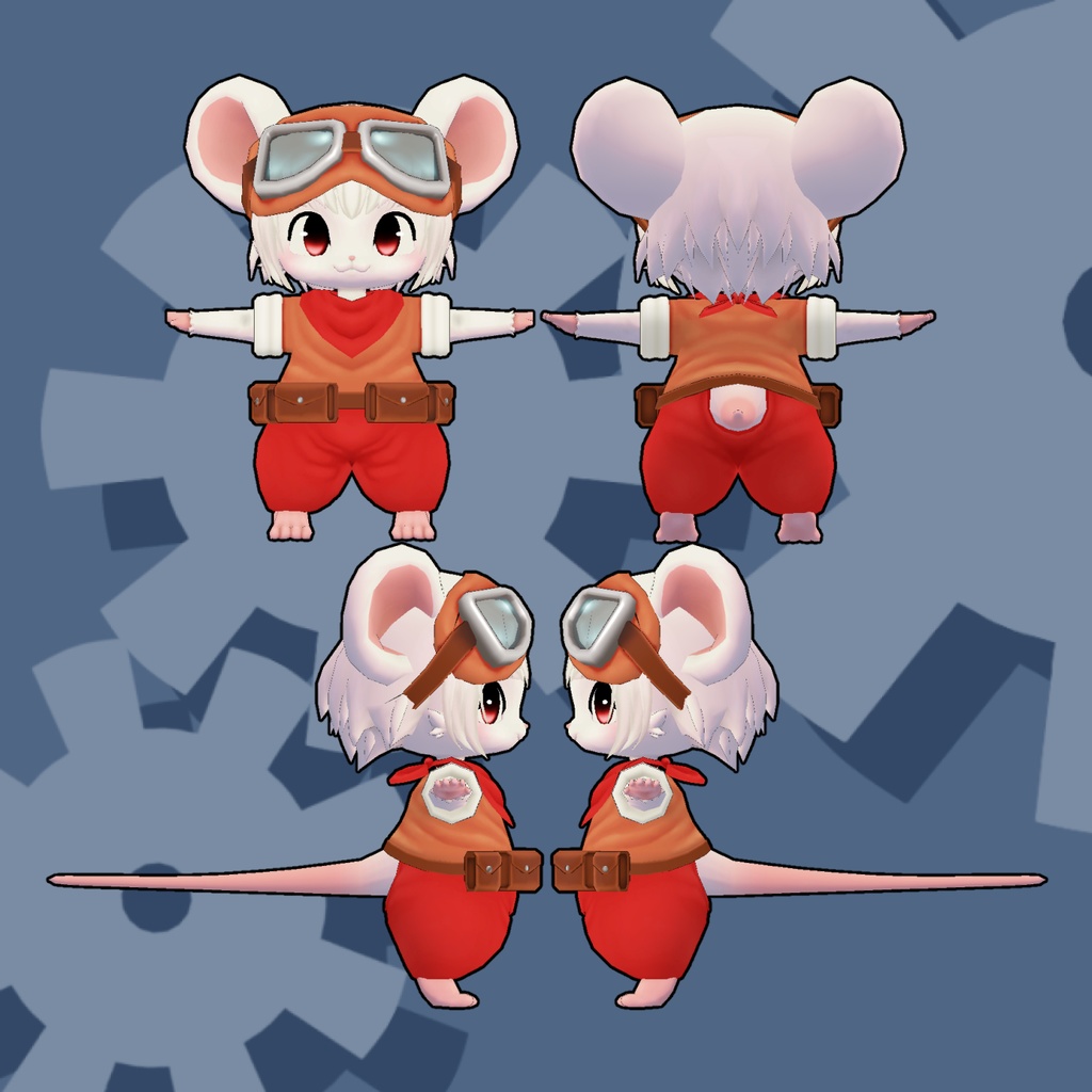 オリジナル3Dモデルデータ【ネジ】