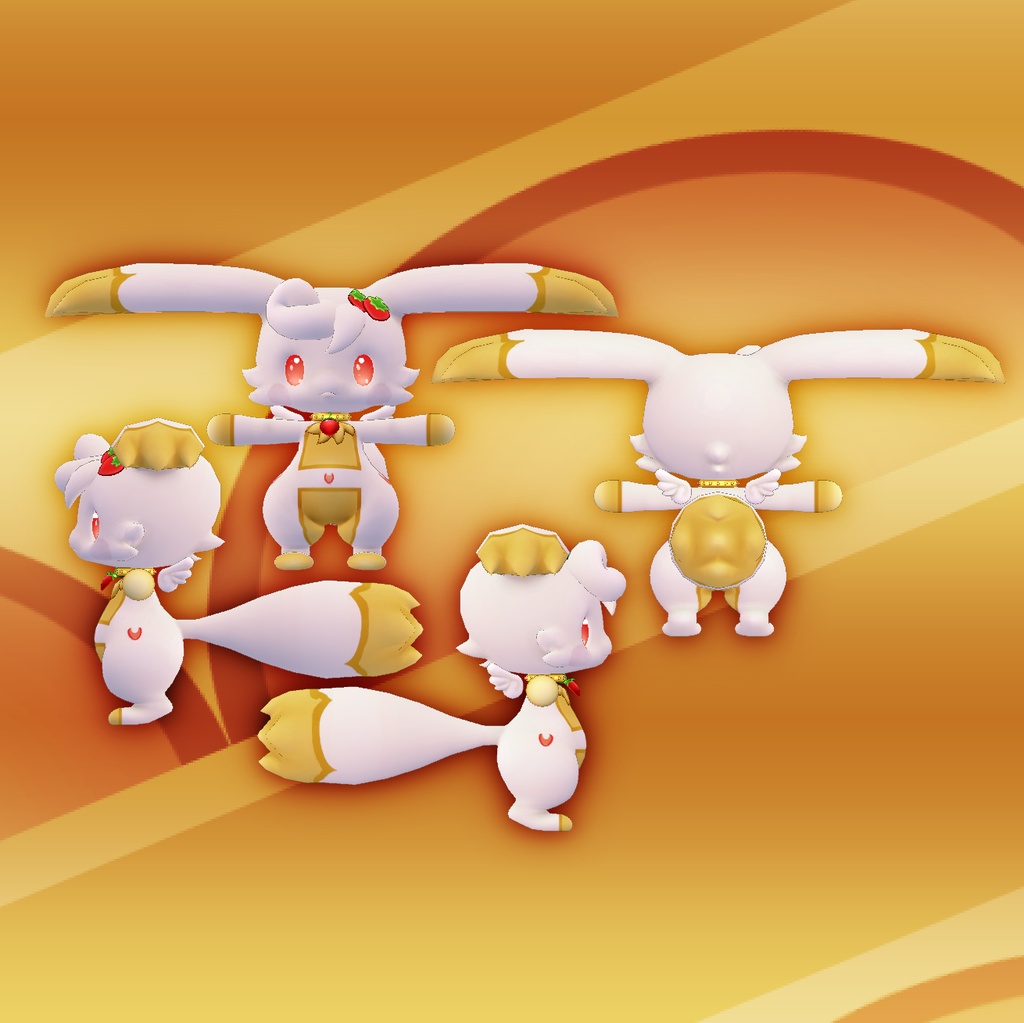 オリジナル3Dモデルデータ【ローベリー】