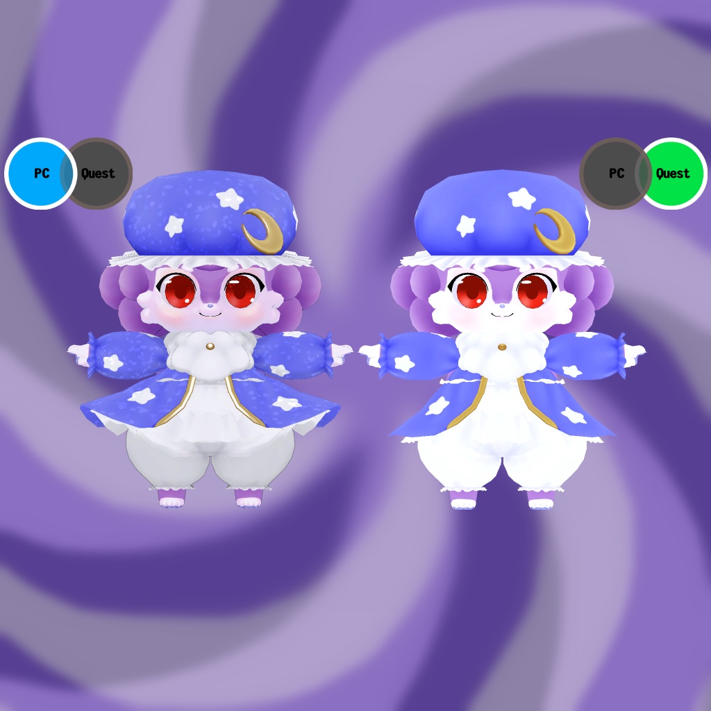 オリジナル3Dモデルデータ【メルニ】