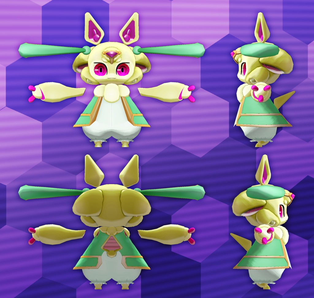 オリジナル3Dモデルデータ【ライベック】