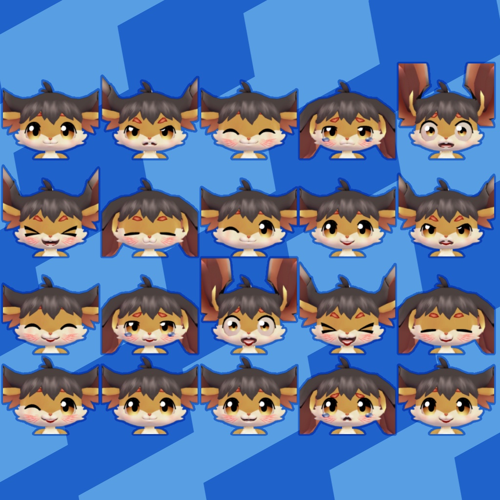 オリジナル3Dモデルデータ【おみそ】