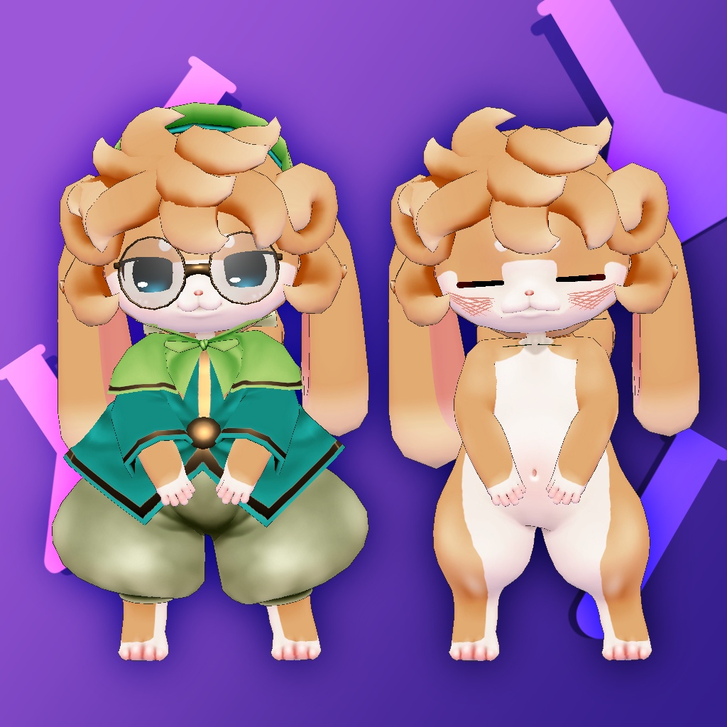 オリジナル3Dモデルデータ【マキ】