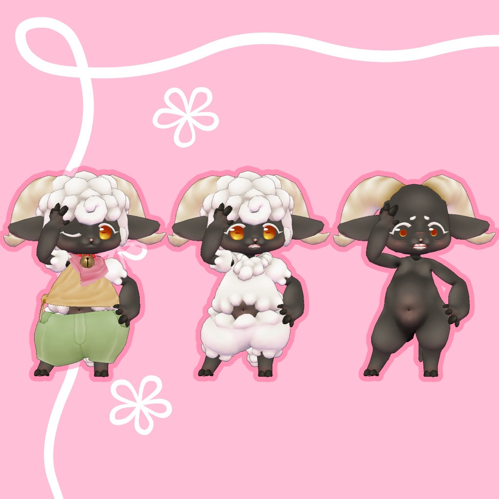 オリジナル3Dモデルデータ【スーフ】