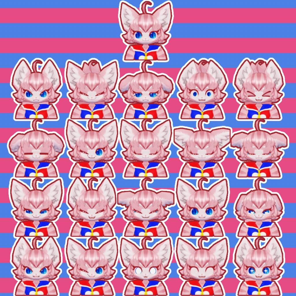 オリジナル3Dモデルデータ【チャチャ】