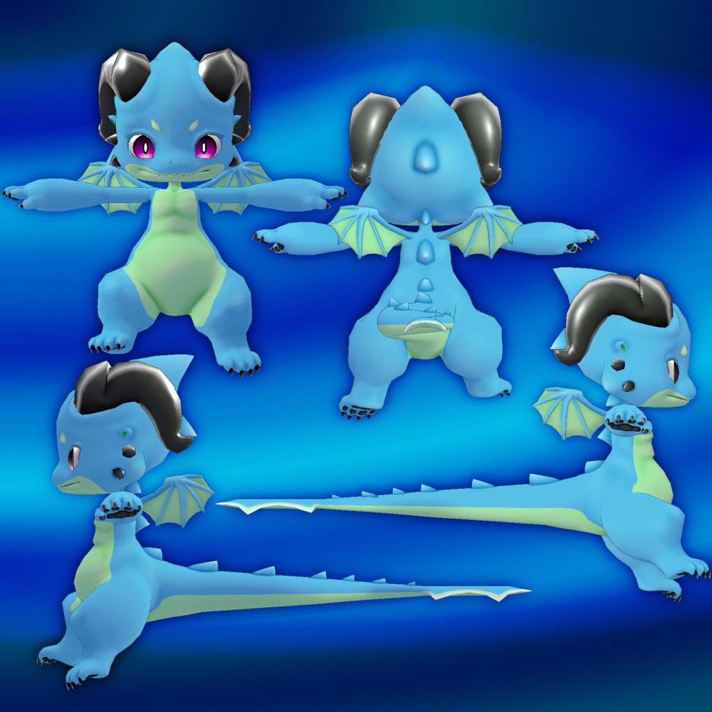 オリジナル3Dモデルデータ【ヴェンティ】