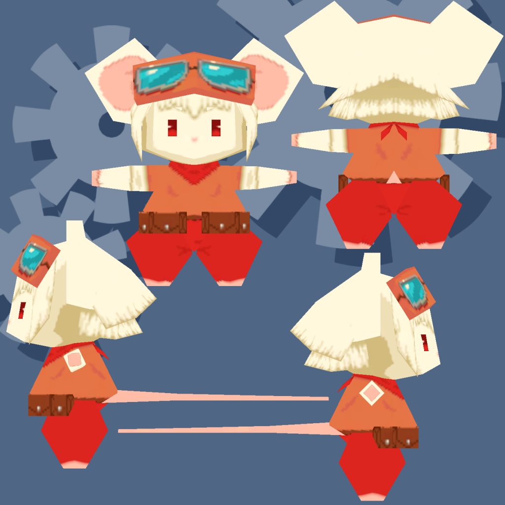 オリジナル3Dモデルデータ【256ネジ】