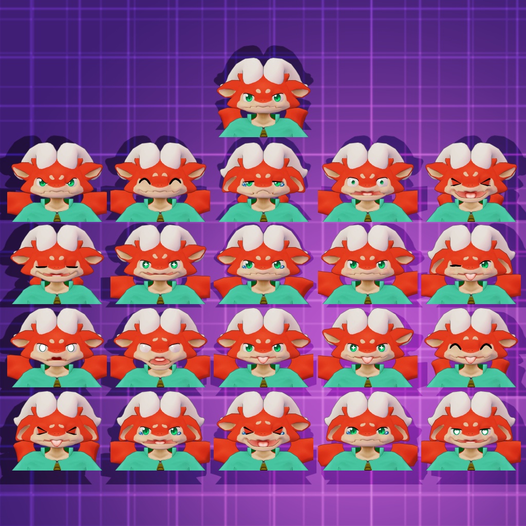 オリジナル3Dモデルデータ【テプト】