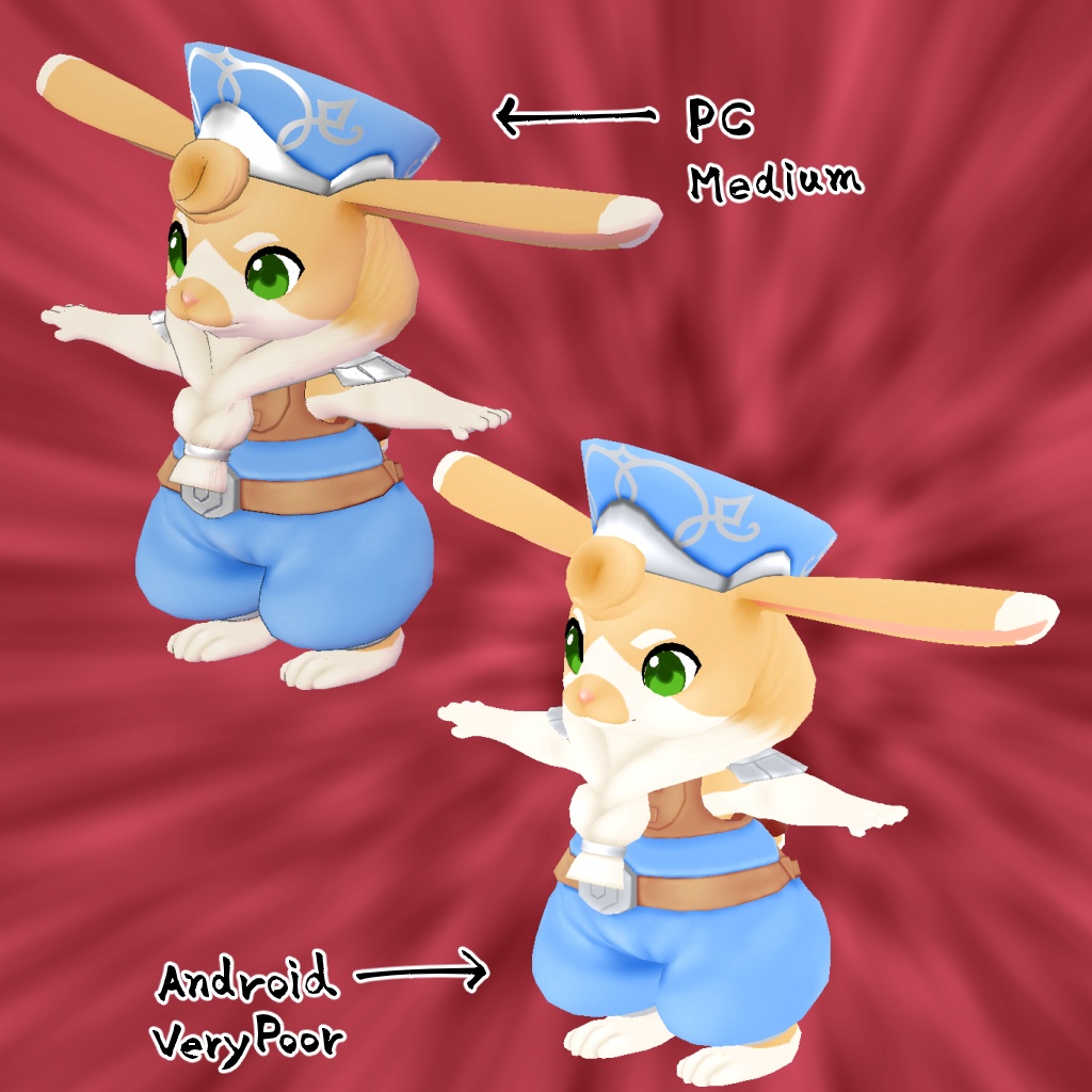 オリジナル3Dモデルデータ【ツゲ】