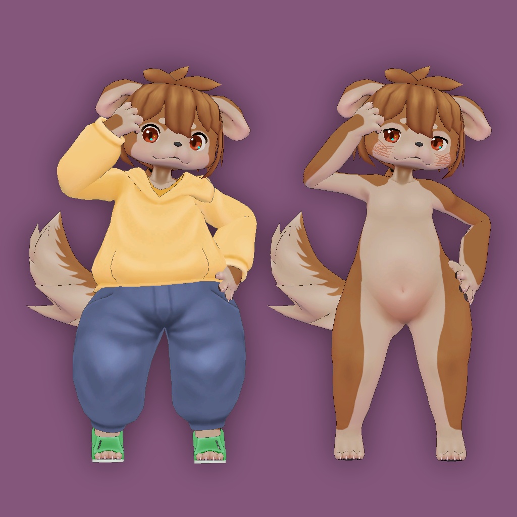 オリジナル3Dモデルデータ【ドリープ】