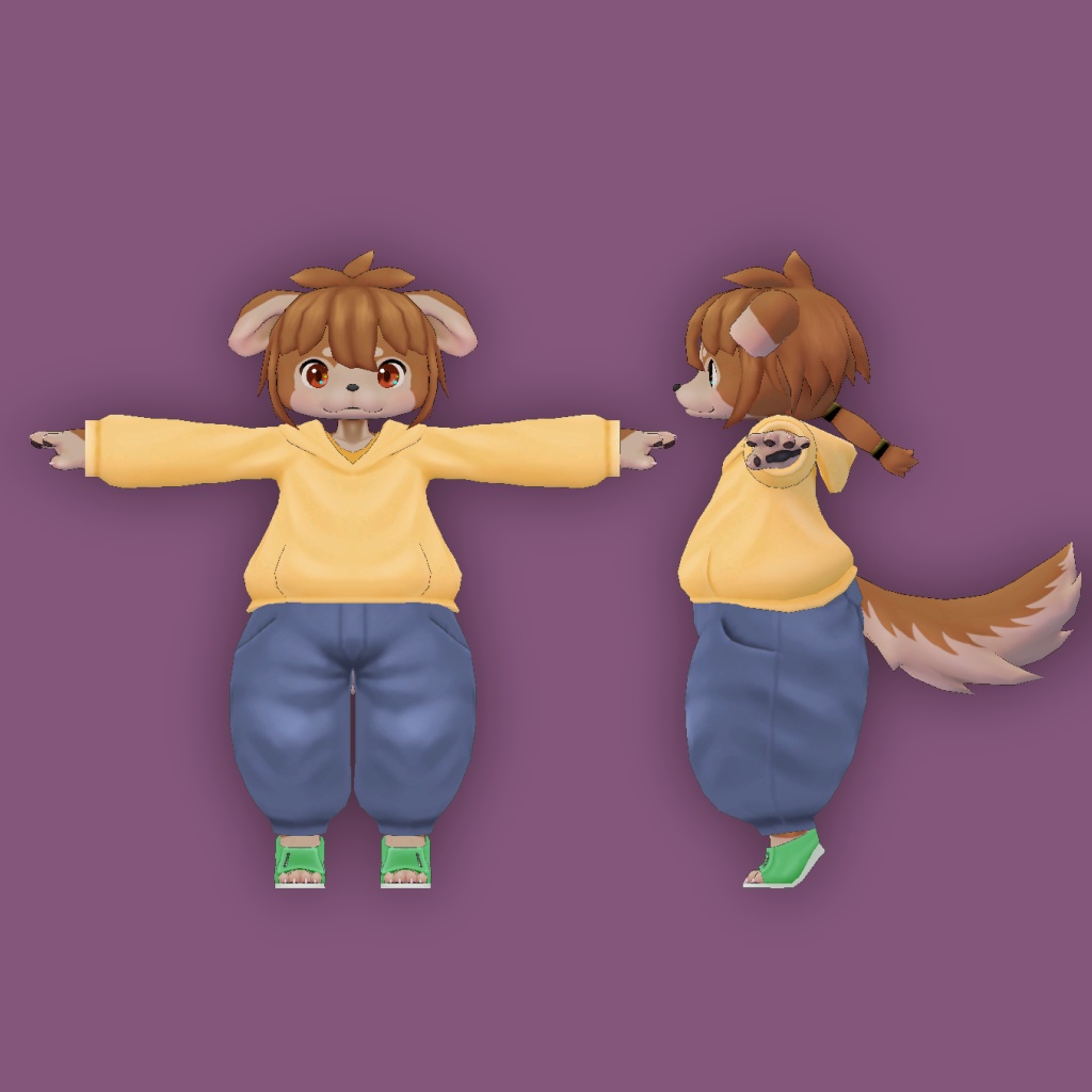 オリジナル3Dモデルデータ【ドリープ】