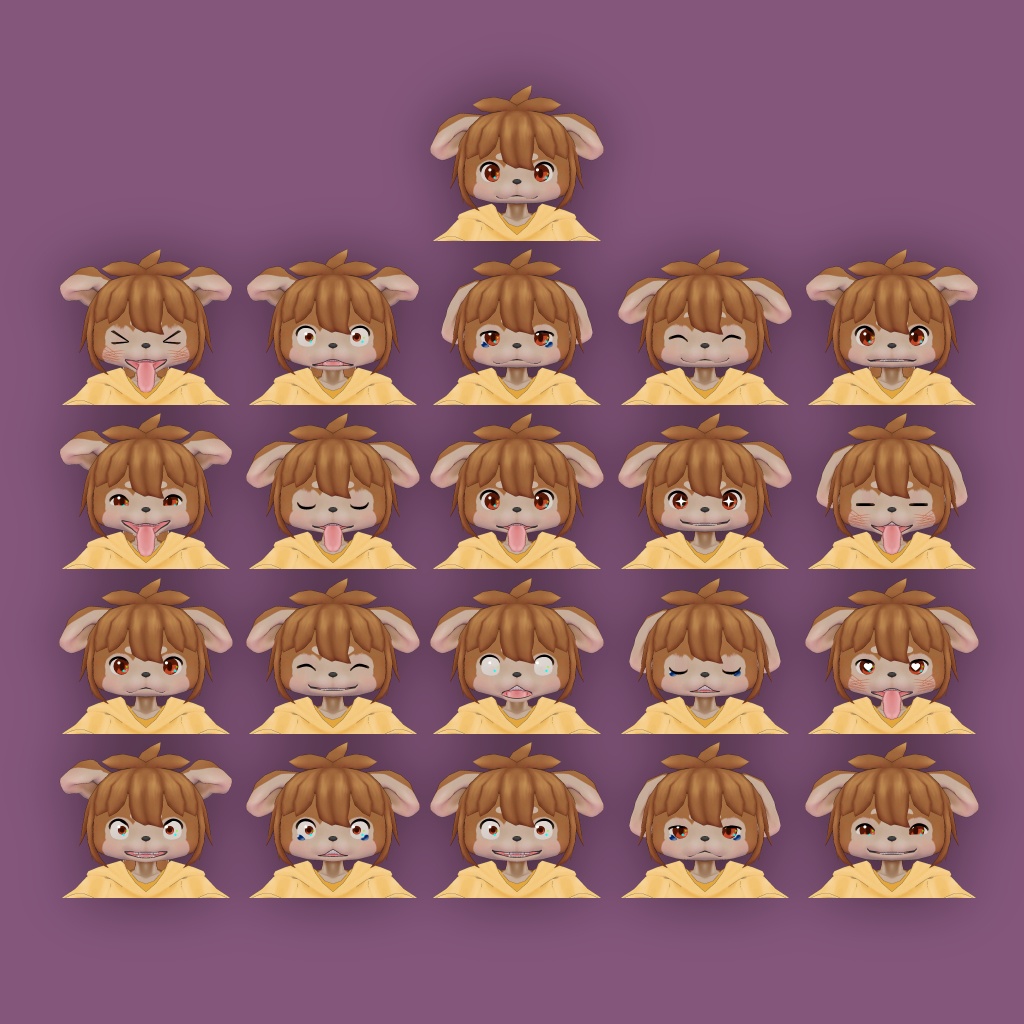 オリジナル3Dモデルデータ【ドリープ】