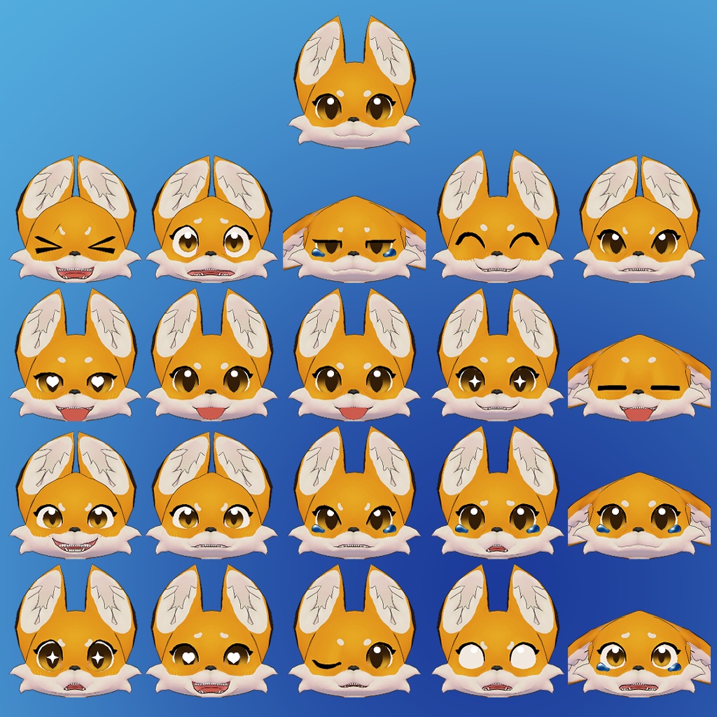 オリジナル3Dモデルデータ【ほおずき】