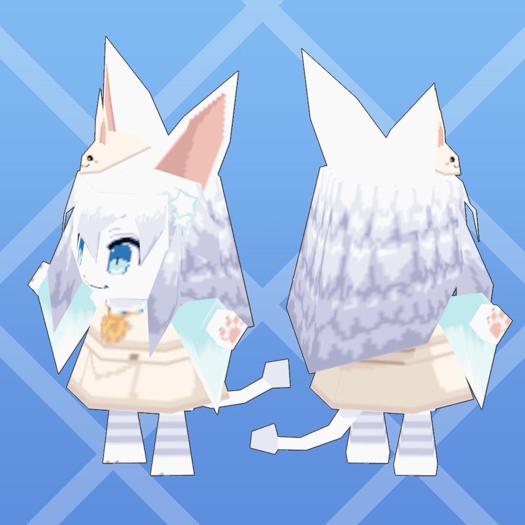 ファンメイド3Dモデルデータ【256フィードラにんぎょう】